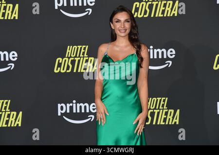 Rome, Italie. 18 septembre 2025. Rome, The Space Cinema Moderno première de la série 'Hotel Costiera', photo : Elettra Lamborghini crédit : Agence photo indépendante/Alamy Live News Banque D'Images