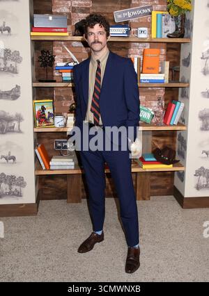 Brooklyn, États-Unis. 17 septembre 2025. Andre Hyland assiste à la première de The Lowdown de FX à la Brooklyn Academy of Music le 17 septembre 2025 à Brooklyn, NY © Steven Bergman/AFF-USA.COM crédit : AFF/Alamy Live News Banque D'Images