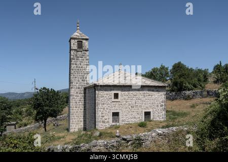 Bosnie-Herzégovine, Bileća, Plana : mosquée Avdića ('Avdića džamija') Banque D'Images