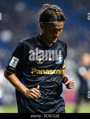 OSAKA, Japon - 17 SEPTEMBRE : lors de l'AFC Champions League 2 - Gamba Osaka vs Eastern FC au Suita City Football Stadium le 17 septembre 2025 Banque D'Images