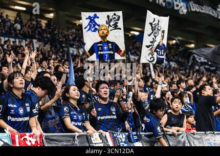 OSAKA, Japon - 17 SEPTEMBRE : lors de l'AFC Champions League 2 - Gamba Osaka vs Eastern FC au Suita City Football Stadium le 17 septembre 2025 Banque D'Images