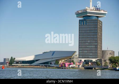 Ici Holland Building, Amsterdam Banque D'Images