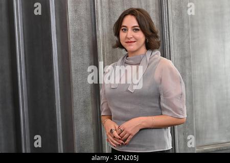 Rome, Italie. 18 septembre 2025. Rome : Cinéma 4 Fontane. Photocall pour le film Familiar Touch. Photo : Sarah Friedland crédit : Agence photo indépendante/Alamy Live News Banque D'Images