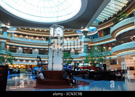 Le lobby de l'aéroport international de Hartsfield à Atlanta Banque D'Images