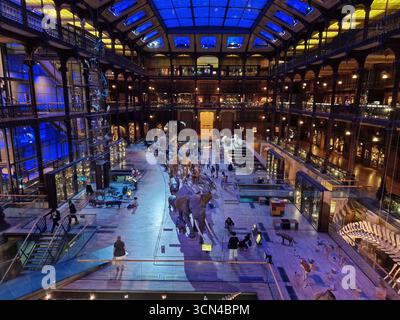 Paris, France - 9 juin 2023 : Grande Galerie de l'Evolution Museum à Paris. Banque D'Images