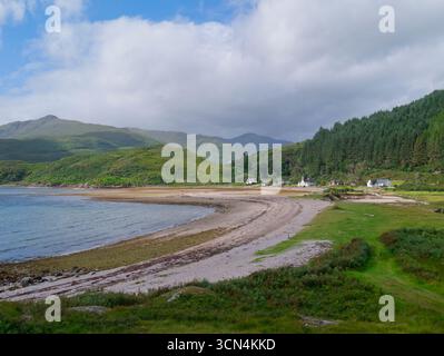 Village Camasnacroise, Kingairloch, West Highlands Banque D'Images