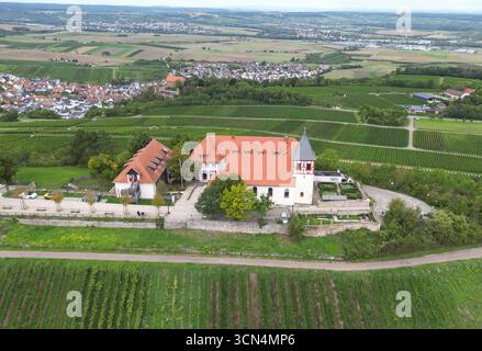 Cleebronn, Allemagne. 17 septembre 2025. L'église de Michael sur le Michaelsberg dans la municipalité de Cleebronn. Crédit : Bernd Weißbrod/dpa/Alamy Live News Banque D'Images