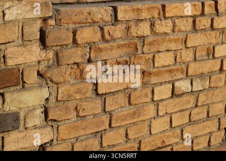 Mur de briques au Brésil Banque D'Images