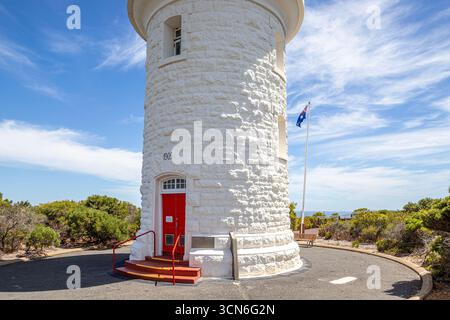Le phare de Cape naturaliste (construit en 1903) à naturaliste, région de Margaret River, comté d'Augusta dans la région SW de l'Australie occidentale WA Banque D'Images