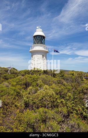 Le phare de Cape naturaliste (construit en 1903) à naturaliste, région de Margaret River, comté d'Augusta dans la région SW de l'Australie occidentale WA Banque D'Images