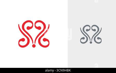 Conception de modèle de logo Vector Love Illustration de Vecteur