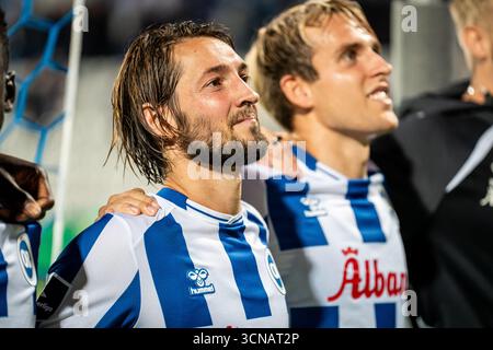 Odense, Danemark. 19 septembre 2025. Rasmus Falk d'Odense BK vu après le match de Superliga 3F entre Odense BK et FC Fredericia au parc d'énergie naturel d'Odense. Crédit : Gonzales photo/Alamy Live News Banque D'Images