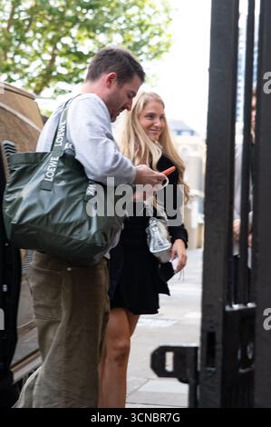 Londres, Royaume-Uni. 20 septembre 2025. Meghan Trainor repérée à Londres pendant la Fashion week. Cristina Massei/Alamy Live News Banque D'Images