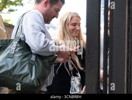 Londres, Royaume-Uni. 20 septembre 2025. Meghan Trainor repérée à Londres pendant la Fashion week. Cristina Massei/Alamy Live News Banque D'Images