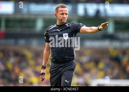 Carrow Road, Norwich le samedi 20 septembre 2025. Lors du Sky Bet Championship match entre Norwich City et Wrexham à Carrow Road, Norwich le samedi 20 septembre 2025. (Photo : David Watts | mi News) crédit : MI News & Sport /Alamy Live News Banque D'Images