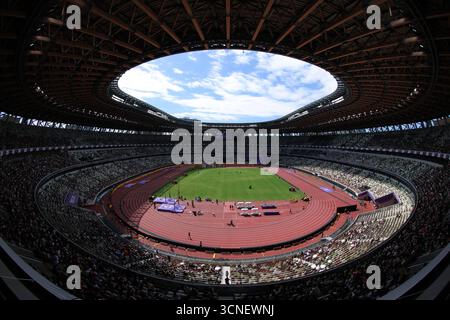 Tokyo, Japon. 21 septembre 2025. Vue générale Athlétisme : Championnats du monde d'athlétisme Tokyo 2025 au stade national de Tokyo, Japon . Crédit : Yohei Osada/AFLO SPORT/Alamy Live News Banque D'Images