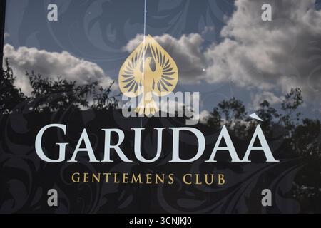 Garudaa Gentlemens Club aux jardins d'hiver Banque D'Images