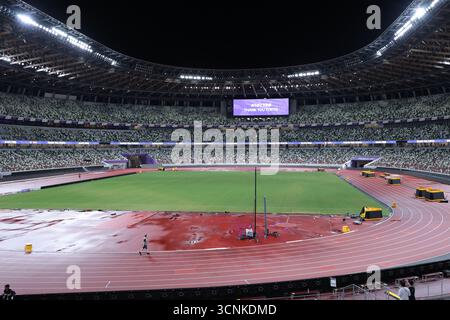 Tokyo, Japon. 21 septembre 2025. Vue générale Athlétisme : Championnats du monde d'athlétisme Tokyo 2025 au stade national de Tokyo, Japon . Crédit : Yohei Osada/AFLO SPORT/Alamy Live News Banque D'Images