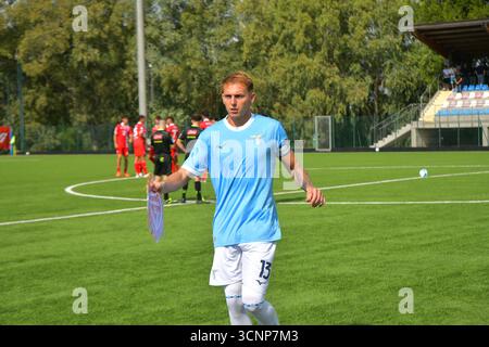 Rome, Italie. 22 septembre 2025. Le match de Primavera 1 championnat italien de football entre Lazio et Monza au Centro Sportivo “la Borghesiana” le 22 septembre 2025 à Rome, Italie crédit : Roberto Bettacchi Photography/Alamy Live News Banque D'Images