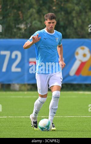Rome, Italie. 22 septembre 2025. Ricardo Bordon (SS Lazio) lors du match de Primavera 1 Italian Football Championship entre Lazio et Monza au Centro Sportivo « la Borghesiana » le 22 septembre 2025 à Rome, Italie crédit : Roberto Bettacchi Photography/Alamy Live News Banque D'Images