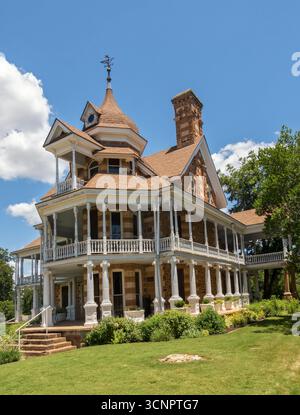 Texas, comté de Mason, Mason, Seaquist House Banque D'Images