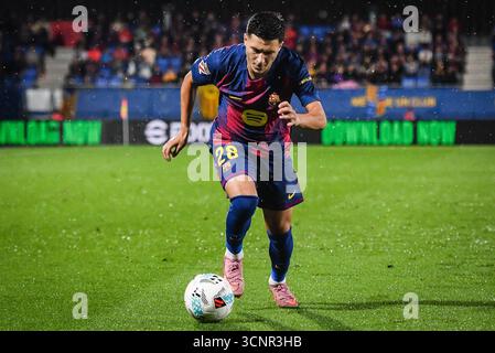 Roony BARDGHJI de Barcelone lors du match de football de la Liga entre le FC Barcelone et Getafe CF le 21 septembre 2025 à l'Estadi Johan Cruyff à Barcelone, Espagne Banque D'Images