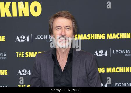 Berlin, Allemagne. 22 septembre 2025. Guido Broscheit assiste à la première de « The Smashing machine » au Zoo Palast le 22 septembre 2025 à Berlin, en Allemagne. Crédit : Ralph Metzger/Alamy Live News Banque D'Images