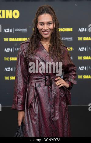 Marie Mouroum BEI der Premiere des Kinofims 'The Smashing machine' im Zoo Palast. Berlin, 22.09.2025 Banque D'Images