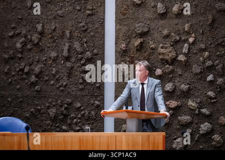 LA HAYE - Diederik van Dijk (SGP) lors d'un débat à la Chambre des représentants sur le paquet de mesures pour lutter contre l'antisémitisme. ANP LINA SELG netherlands Out - belgique Out Credit : ANP/Alamy Live News Banque D'Images