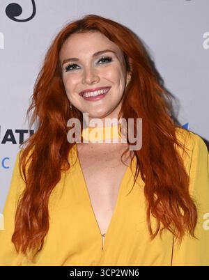 Nashville, États-Unis. 23 septembre 2025. Caylee Hammack arrive à la 8e cérémonie annuelle des Nashville Songwriter Awards qui s'est tenue au Ryman Auditorium le 23 septembre 2025 à Nashville, TN © Tammie Arroyo/AFF-USA.com crédit : AFF/Alamy Live News Banque D'Images
