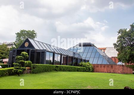 Guangzhou Chine 30 août 2025 : mausolée du roi de Nanyue Zhao Mo exposition extérieur au musée du roi de Nanyue, présentant l'arc de la tombe royale des Han occidentaux Banque D'Images