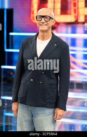 Rome, Italie. 24 septembre 2025. Beppe Quintale assiste à l'émission Tale e Quale 2025 Rai tv Photocall aux studios Fabrizio Frizzi. Crédit : SOPA images Limited/Alamy Live News Banque D'Images