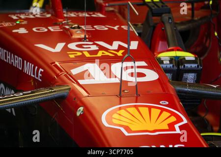 Monaco GP, Monte Carlo, F1 2025 le 25-05-2025 - pilote de formule 1 Charles Leclerc pour Ferrari - crédit devrait être lu : Gianluigi Paolucci Banque D'Images