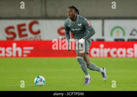 24 septembre 2025 ; stade Marcantonio Bentegodi, Vérone, Italie, Coppa Italia Football, Hellas Verona contre Venezia; Banque D'Images