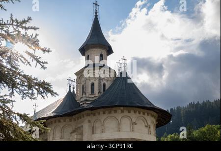 Monastère de Putna en Bucovine, Roumanie Banque D'Images