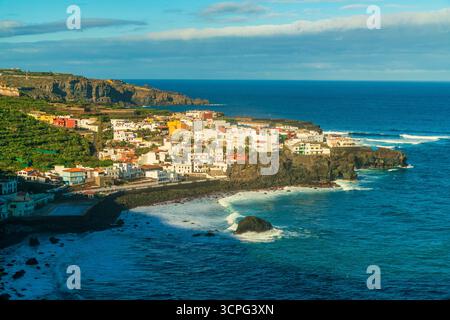 Village côtier de Garachico sur l'île de Tenerife Banque D'Images