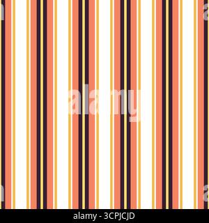 Motif sans couture rayé vectoriel abstrait avec des rayures colorées. motif rayé vertical Illustration de Vecteur