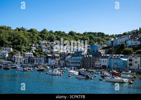 Looe - une ville de Cornouailles en Angleterre Banque D'Images