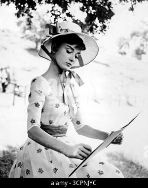 AUDREY HEPBURN dans LA GUERRE ET LA PAIX (1956), dirigé par LE ROI BAL. Crédit : PHOTOS / Album PARAMOUNT Banque D'Images