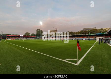 Rotterdam, Nederland. 27 septembre 2025. ROTTERDAM, 27-09-2025, Stadium Woudestein, saison 2025/2026, VriendenLoterij Eredivisie, Excelsior vs PSV Eindhoven, aperçu du stade crédit : Pro Shots/Alamy Live News Banque D'Images