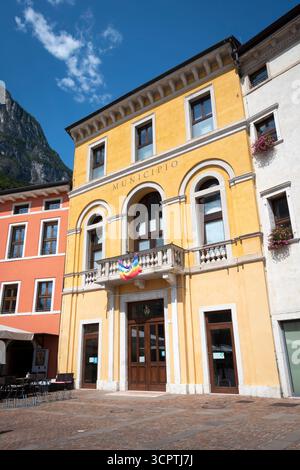 Mairie, Riva Del Garda, Lac de Garde, trente, Italie Banque D'Images