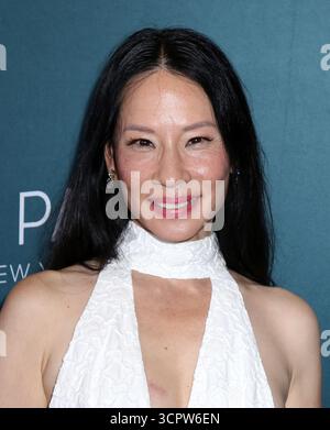 New York, États-Unis. 27 septembre 2025. Lucy Liu assiste à la fête du thé BAFTA North America's NY qui s'est tenue au Mandarin Oriental le 27 septembre 2025 à New York © Steven Bergman/AFF-USA.COM crédit : AFF/Alamy Live News Banque D'Images