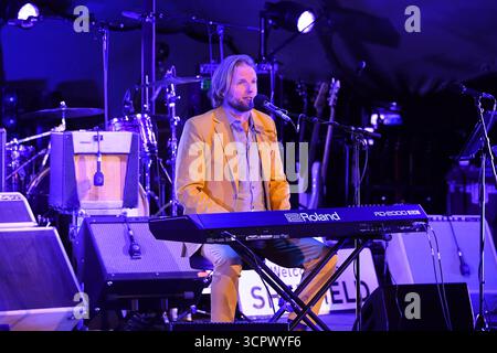 ROYAUME-UNI. 26 septembre 2025. LONDRES, ANGLETERRE - SEPTEMBRE 26 : Tom Hickox se produit au Regent's Park Open Air Theatre le 26 septembre 2025 à Londres, EnglandCAP/Mar © Mar/Capital Pictures Credit : Capital Pictures/Alamy Live News Banque D'Images