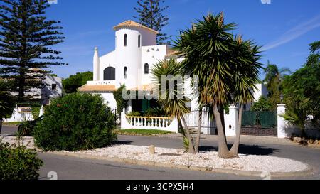 Le vieux village, Vilamoura, appartements construits à cet effet, Algarve, Portugal Banque D'Images