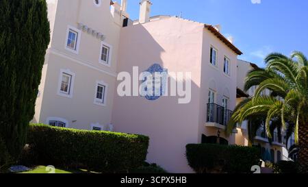 Le vieux village, Vilamoura, appartements construits à cet effet, Algarve, Portugal Banque D'Images