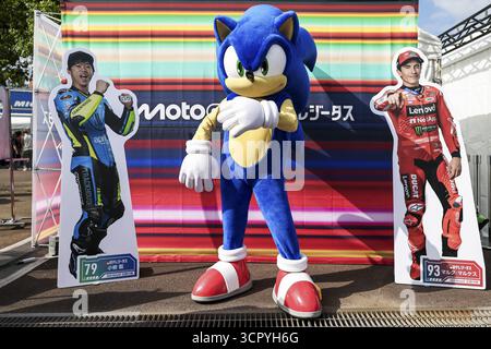 Motegi, Japon. 28 septembre 2025. MOTEGI, JAPON - SEPTEMBRE 28 : vue générale du paddock (Super Sonic) avant la course de MotoGP of Japan à Twin Ring Motegi le 28 septembre 2025 à Motegi, Japon. (Photo de Qian Jun) crédit : SPP Sport Press photo. /Alamy Live News Banque D'Images