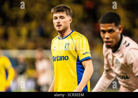 Broendby, Danemark. 28 septembre 2025. Marko Divkovic de Broendby vu lors du match de 3F Superliga entre Broendby IF et Odense BK au Broendby Stadion à Broendby. Banque D'Images