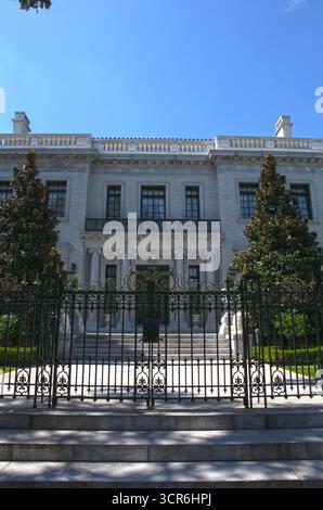 Une vue du manoir Armstrong Kessler à Savannah, Géorgie, États-Unis Banque D'Images
