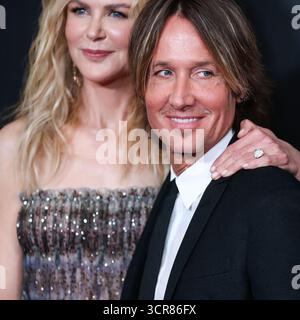 Beverly Hills, États-Unis. 29 septembre 2025. (DOSSIER) Nicole Kidman et Keith Urban se séparent après 19 ans de mariage le lundi 29 septembre 2025. BEVERLY HILLS, LOS ANGELES, CALIFORNIE, États-Unis - NOVEMBRE 04 : L'actrice et productrice austro-américaine Nicole Kidman et son mari/chanteur de country austro-américain, guitariste et auteur-compositeur Keith Urban arrivent à la 22e cérémonie annuelle des Hollywood film Awards qui se tient au Beverly Hilton Hotel le 4 novembre 2018 à Beverly Hills, Los Angeles, Californie, États-Unis. (Photo de Xavier Collin/image Press Agency) crédit : image Press Agency/Alamy Live News Banque D'Images