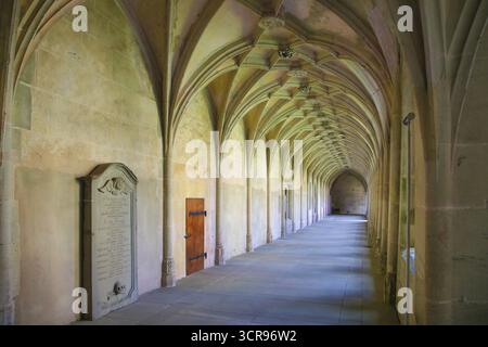 Monastère de Bebenhausen, cloître gothique, bâtiment sacré, bâtiment historique, architecture, ancienne abbaye cistercienne, monastère médiéval, bâtiment classé Banque D'Images